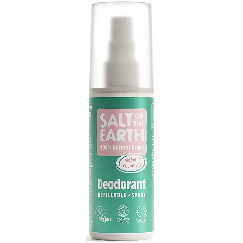 Salt of the Earth Salt of the Earth Pure Aura Melon & Cucumber - Deo Spray 100 ml – Produktbild 1 von 1
