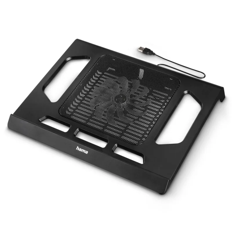 Hama Hama "Laptop-Kühler ""Black"", leise, bis 40 cm (15,6""), Schwarz (00126809)" – Produktbild 3 von 6