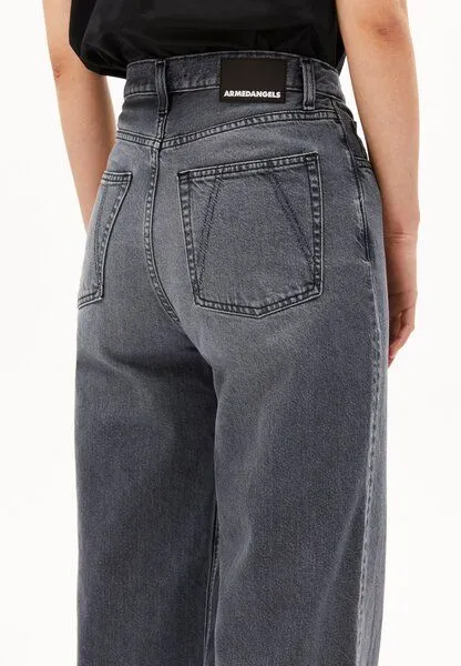 ARMEDANGELS ARMEDANGELS ENIJAA Damen Wide Jeans recycelter Baumwolle, Blue, – Produktbild 2 von 3