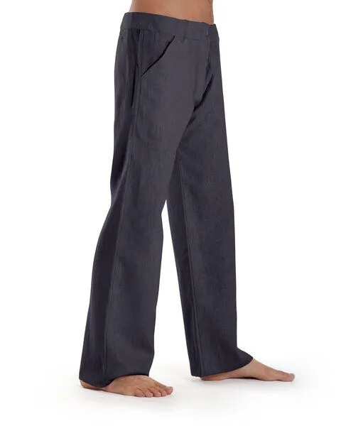 SCHAZAD Leinenhose APPROVAL von SCHAZAD, Anthrazit, – Produktbild 2 von 2