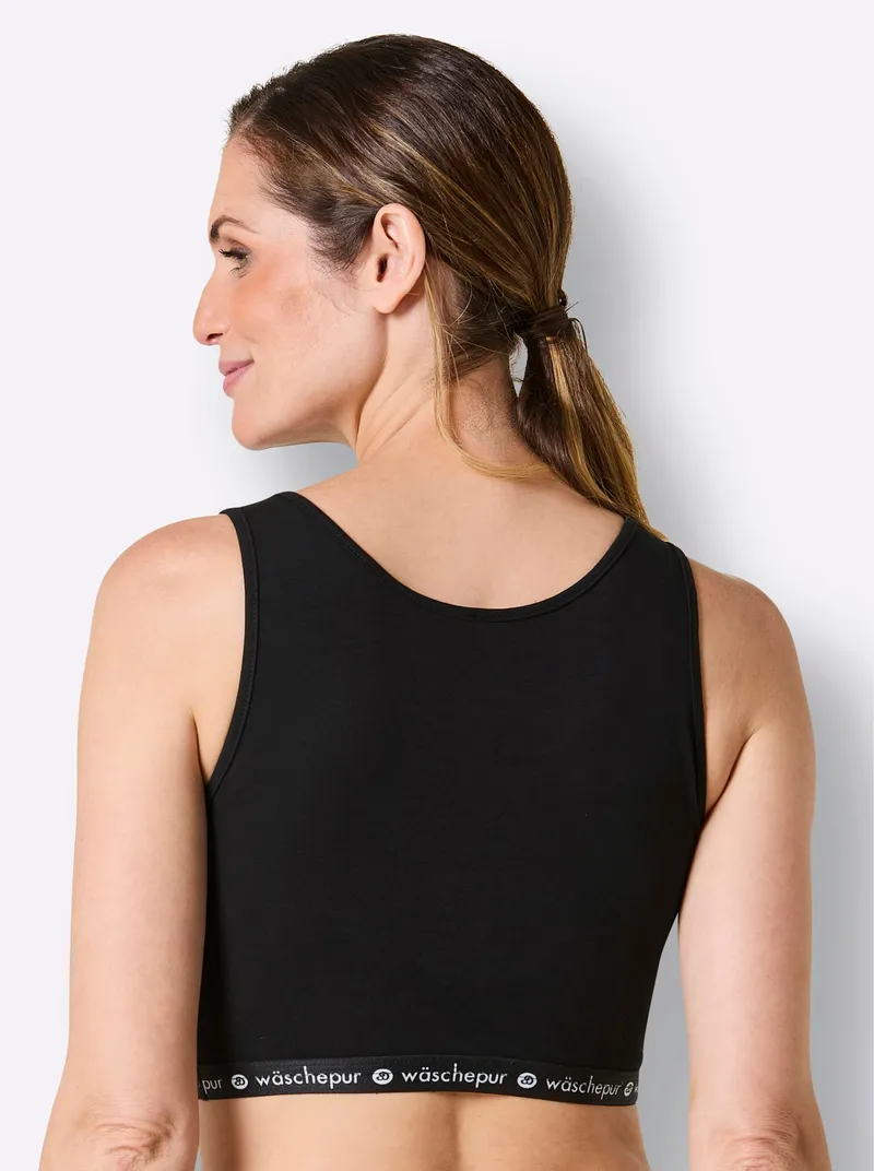 wäschepur Bustier, Schwarz, – Produktbild 1 von 2