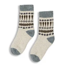 Living Crafts LIVING CRAFTS - Unisex Socken - Gemustert (56% Bio-Baumwolle; 39% Bio-Wolle; 4% Polyamid (recycelt); 1% Elasthan), Nachhaltige Mode, Bio Bekleidung – Produktbild 1 von 1