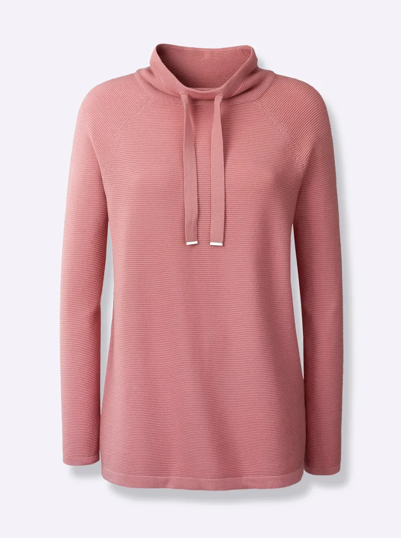 heine Stehkragenpullover rosenquarz, Rosenquarz, – Produktbild 1 von 2