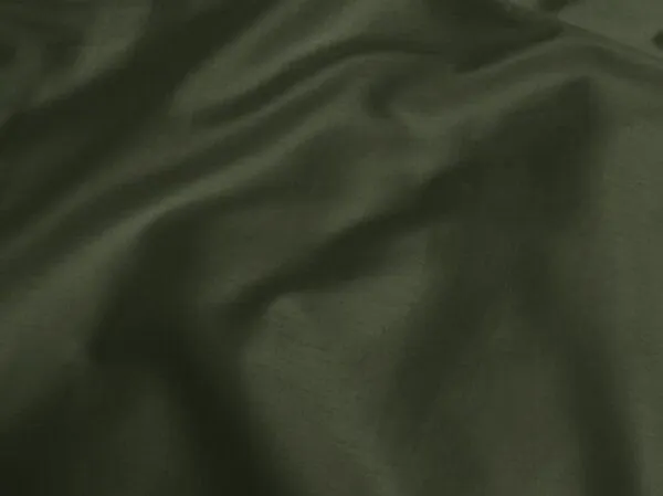 Yumeko Yumeko Kissenbezug aus Baumwollsatin, Dark olive, – Produktbild 4 von 4