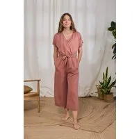 TWOTHIRDS TWOTHIRDS Damen vegan Jumpsuit Irokese Adobe Rose – Produktbild 1 von 1