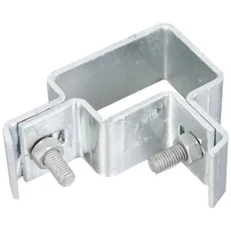 Alberts ALBERTS Eckschelle für Vierkantpfosten,feuerverzinkt,für Pfosten 60x40 mm – Produktbild 1 von 1