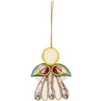 El Puente El Puente Hängedeko "Engel" | Fair Trade & Handmade aus Vietnam, Mehrfarbig, – Produktbild 1 von 1