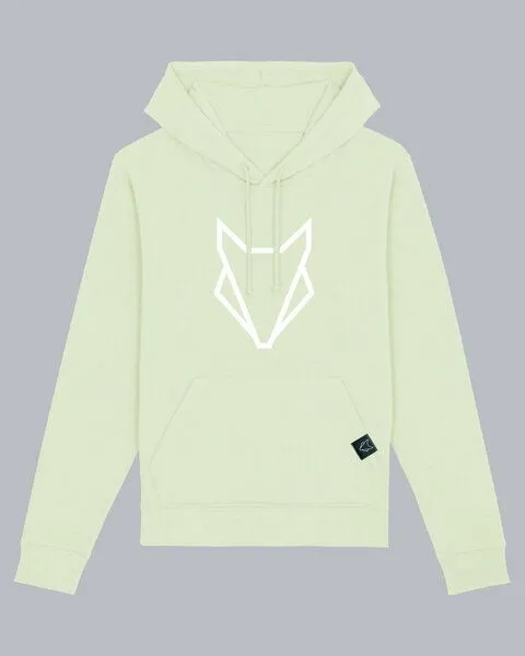 VEROIKON Unisex Fuchs-Hoodie back to Nature VEROIKON, Limette, – Produktbild 1 von 4
