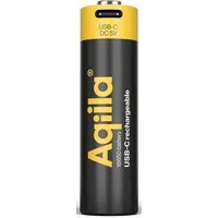 Aqiila Aqiila Akku-Batterie zum Wiederaufladen über USB-C, 18650, 3,7V, 2000 mAh, 1 Stk. – Produktbild 1 von 1