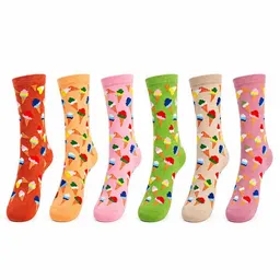 Bruno Barella Bruno Barella Damen Bio Baumwollsocken – 6er Set – Produktbild 1 von 1