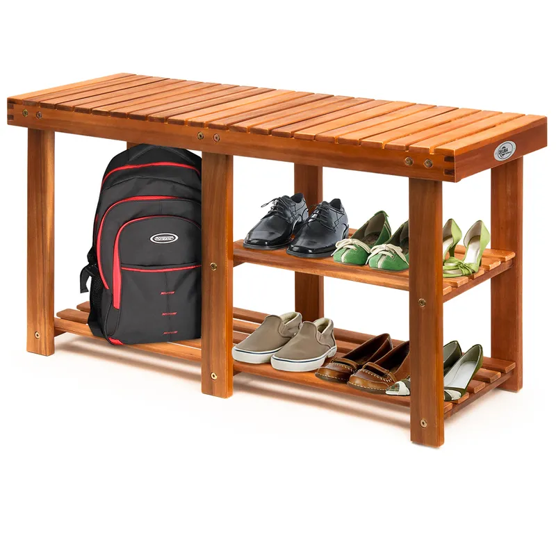 Casaria® Casaria Deuba Schuhregal mit Sitzbank – Produktbild 1 von 1