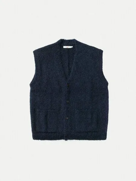 Nudie Jeans Nudie Jeans - Weste Svempa, Blau (navy), – Produktbild 3 von 3