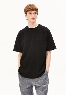 ARMEDANGELS ARMEDANGELS LOGO HEAVY COTTON Herren T-Shirt aus recyceltem Baumwoll-Mix – Produktbild 1 von 1