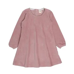 Walkiddy Walkiddy Bio-Baumwolle Rosa Cord Kleid - Nachhaltige, GOTS-Zertifizierte Kinderbekleidung – Produktbild 1 von 1
