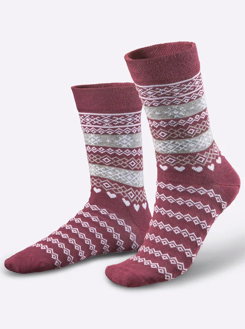 wäschepur Socken farbig-sortiert, Farbig-sortiert, – Produktbild 2 von 3