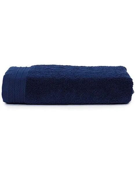 The One Towelling® The One Towelling® Badetuch Saunatuch Schwimmbadtuch schweres Frottee 100 x 180cm Organic Cotton 550gr/m², Navy, – Produktbild 1 von 1