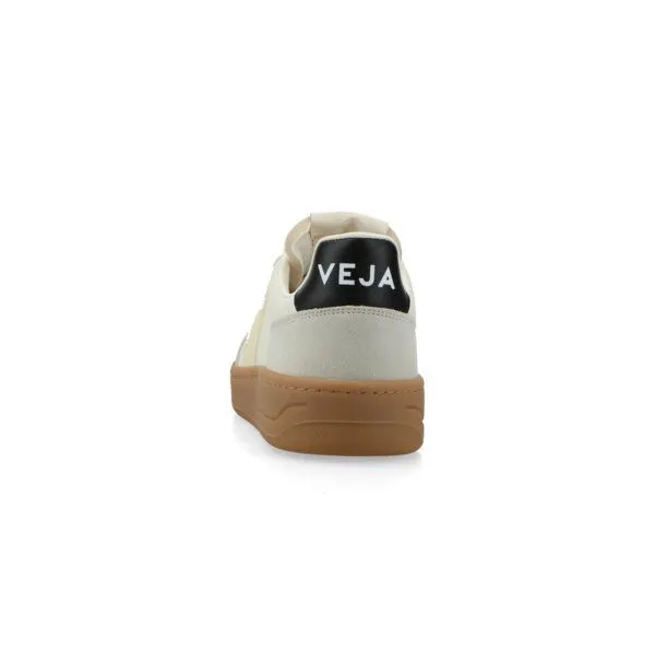 Veja Veja Sneaker Unisex - V-82 Grained Leather, Pure/calcaire/black(natur), – Produktbild 4 von 4