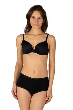 Elsie Elsie Unterhosen Damen 5er Pack Taillenslip mit Spitze aus Baumwolle Stretch – Produktbild 1 von 1