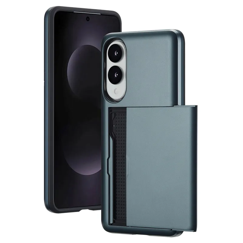imoshion imoshion Backcover mit Kartenfach für das Samsung Galaxy S25 Edge, Dunkelblau, – Produktbild 1 von 1