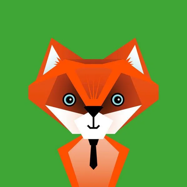 Photocircle Photocircle Poster / Leinwandbild - Kinderzimmer-Fuchs – Illustration für Kinder – Produktbild 1 von 4