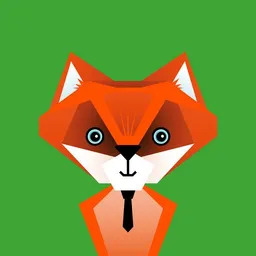 Photocircle Photocircle Poster / Leinwandbild - Kinderzimmer-Fuchs – Illustration für Kinder – Produktbild 1 von 1