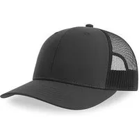 Atlantis Headwear Atlantis Headwear Basecap Atlantis Bryce Cap Mesh Cap zweifarbig aus Recyceltem Polyester Truckercap, Grau/schwarz, – Produktbild 1 von 1