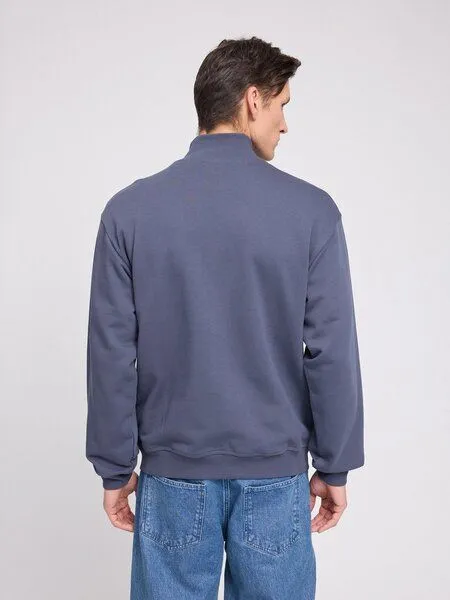 Mazine Mazine Herren Stehkragen Zipper mit aus 100% Bio-Baumwolle, Dusk (grau-lila), – Produktbild 3 von 4