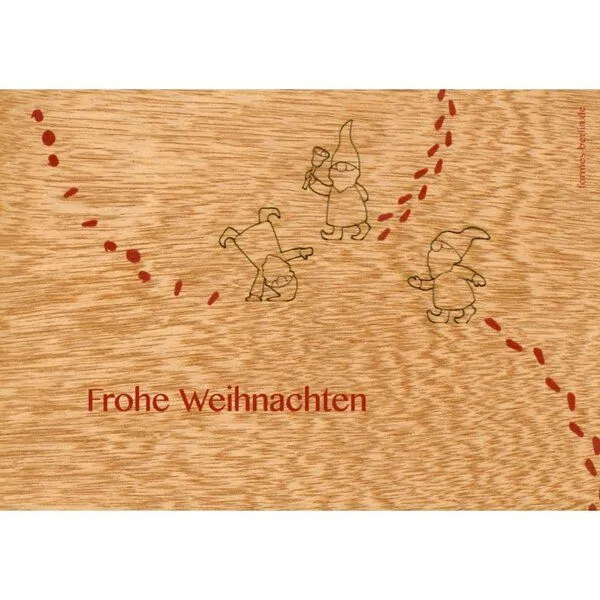 Formes Formes Pop-Up Briefkarte Wichtel – Produktbild 1 von 3