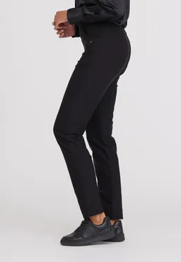 LAURIE LAURIE Damen vegan Hose Kelly Regular Ml Schwarz Gebürstet – Produktbild 1 von 1