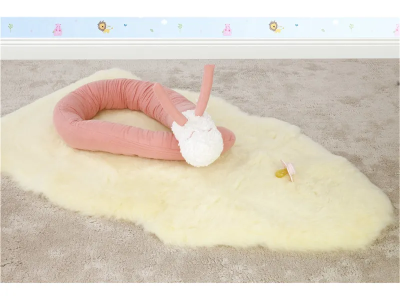 tinéba tinéba Kuschelschnecke Musselin Länge ca. 110 cm, Rosa, pink, – Produktbild 2 von 2