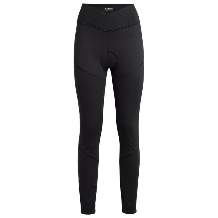 Vaude Vaude lange Damen Thermohose Posta, Velo Hose, Radsportkleidung, Schwarz, – Produktbild 1 von 1