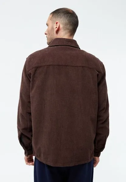 Givn Berlin Givn Berlin Cordjacke GBCurt, Coffee brown cord, – Produktbild 3 von 4