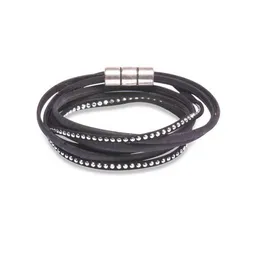 Kork-Deko Kork-Deko Wickelarmband aus schwarzem Korkstoff – vegan, handgefertigt & verstellbar – Produktbild 1 von 1