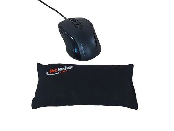 McRelax McRelax Computer-Mousekissen Hirse, Rot, – Produktbild 3 von 4