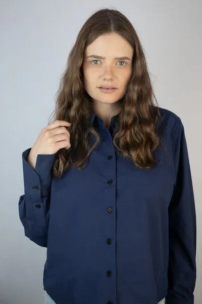 Damen Bluse mit Ananasfaser Kiwistories, Weiss, – Produktbild 1 von 3