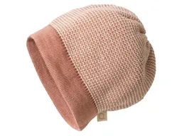 Disana Disana Kinder Mütze Beanie Bio-Merinowolle melange-rose Gr.1 (42-46 cm) – Produktbild 1 von 1