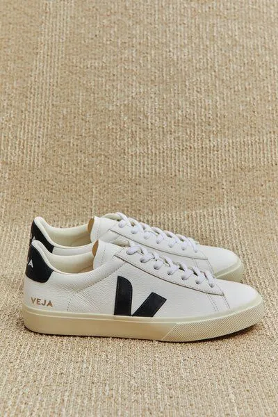 Veja VEJA – Campo Leather Extra White Black, Black, – Produktbild 4 von 4