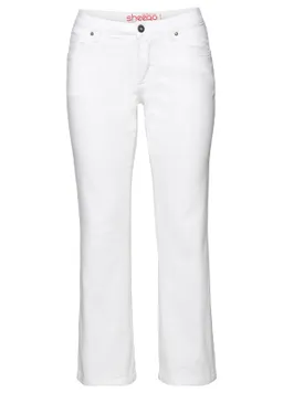 sheego Bootcut-Jeans white denim – Produktbild 1 von 1