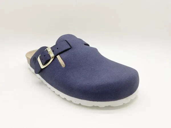 thies Vegane thies Eco Bio Clogs, Navy (dunkelblau), – Produktbild 2 von 4