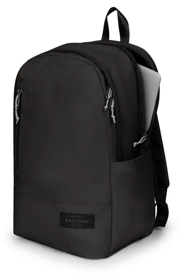 Eastpak Eastpak Freizeitrucksack TARP PACK, Unisex Daypack mit 16" Laptopfach mit reflektierenden Elementen, Schwarz, – Produktbild 3 von 4