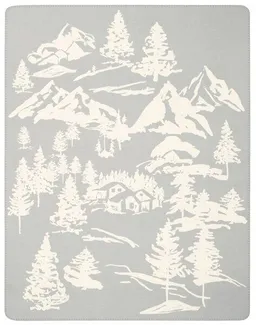 biederlack biederlack Wohndecke Serie Alp Chic "Mountain Dreams " 80% recycelte Fasern – Produktbild 1 von 1