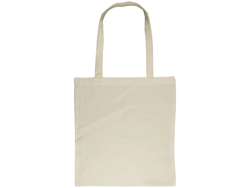 Memo Memo Baumwoll-Tragetaschen,natur, 38x42 cm mit zwei langen Henkeln – Produktbild 1 von 1