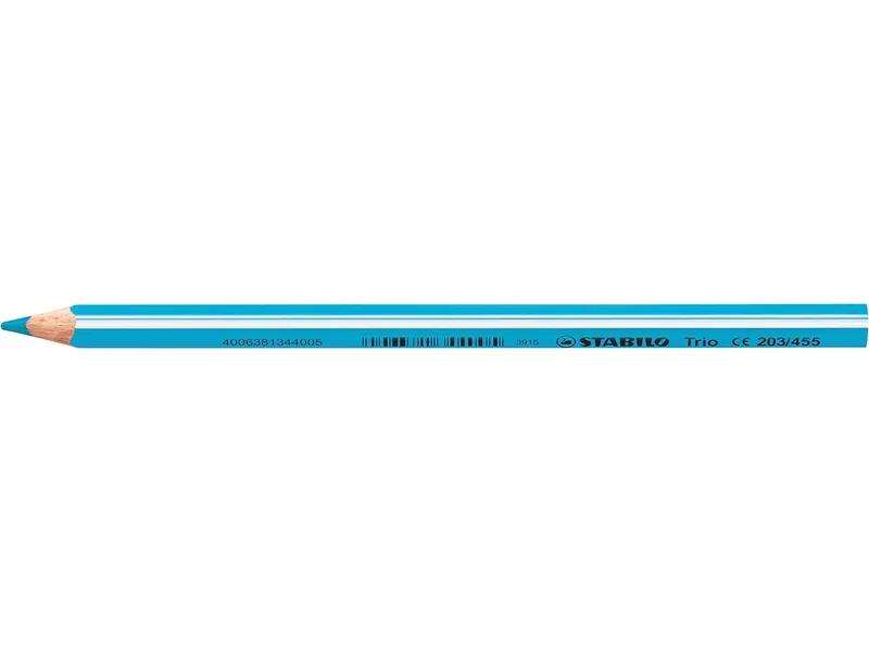 Stabilo Stabilo Buntstift 'Trio' dick, Himmelblau, – Produktbild 1 von 1
