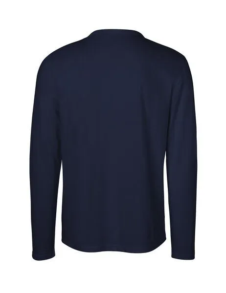 Neutral® - 3FREUNDE Neutral® - 3FREUNDE Männer Longsleeve, Navy, – Produktbild 2 von 4