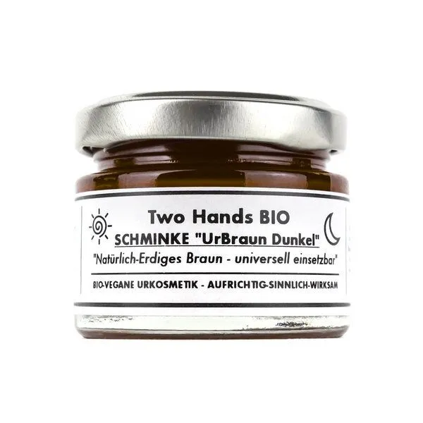 Two Hands BIO Two Hands BIO Schminke „UrBraun Dunkel“ mit Bio-Carnaubawachs & Bio-Sheabutter – Produktbild 1 von 1