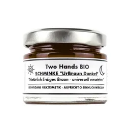 Two Hands BIO Two Hands BIO Schminke „UrBraun Dunkel“ mit Bio-Carnaubawachs & Bio-Sheabutter - Bio Vegan – Produktbild 1 von 1