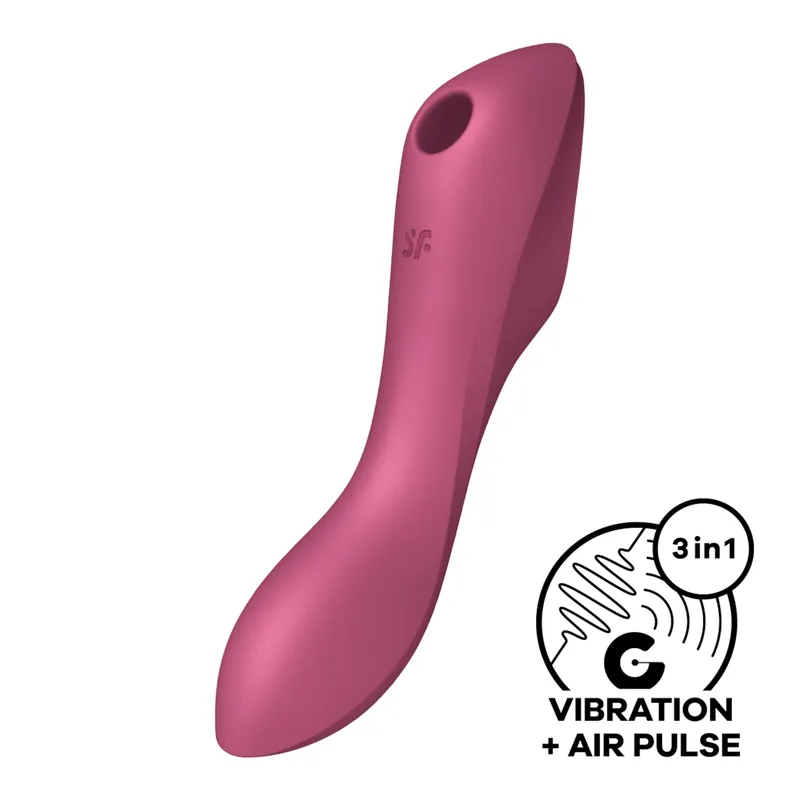 Satisfyer Satisfyer Curvy Trinity 3, 17,5 cm, Rot, – Produktbild 1 von 1