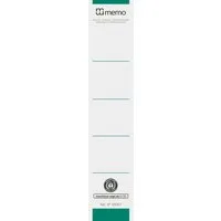 Memo 10 memo-Rückenschilder 5cm grün – Produktbild 1 von 1