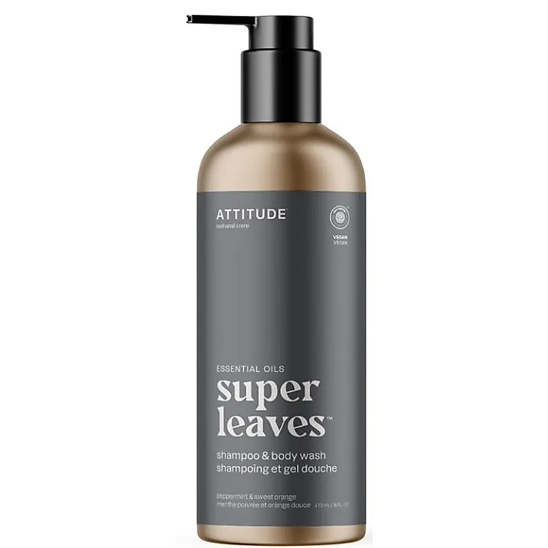 Attitude Attitude Essentials - Shampoo & Duschgel Peppermint & Sweet Orange – Produktbild 1 von 1