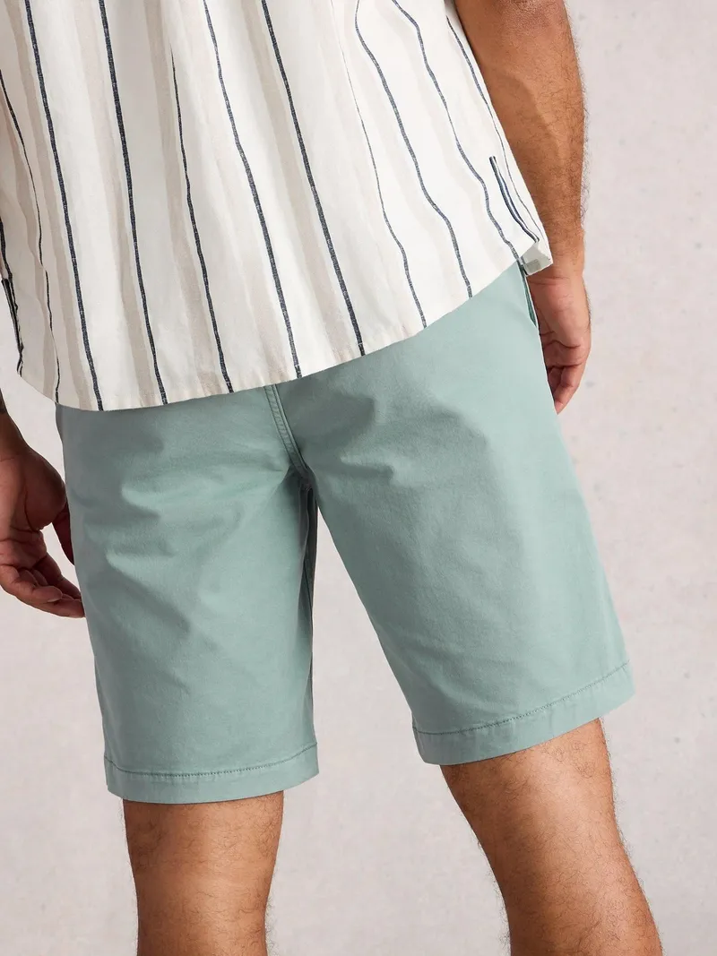 White Stuff Chino-Shorts aus Bio-Baumwolle - 36/R, Blau, – Produktbild 4 von 4
